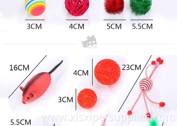 Amazon christmas bag pack cat toy set pack 20pcs